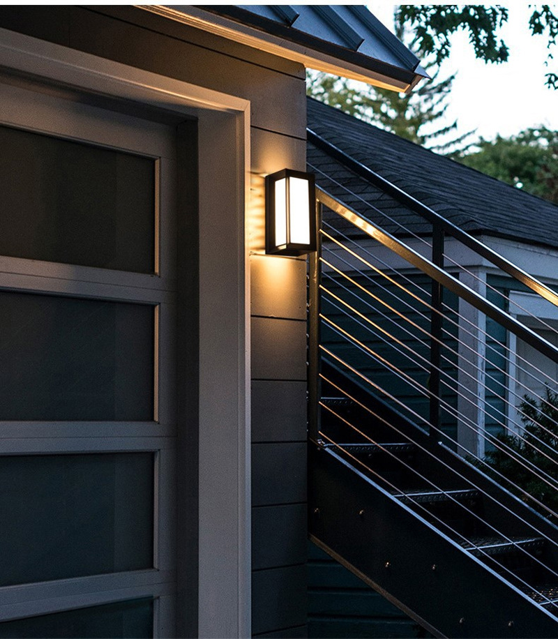 现代简约户外壁灯室外防水防潮酒店别墅露台庭院阳台墙壁灯浴室