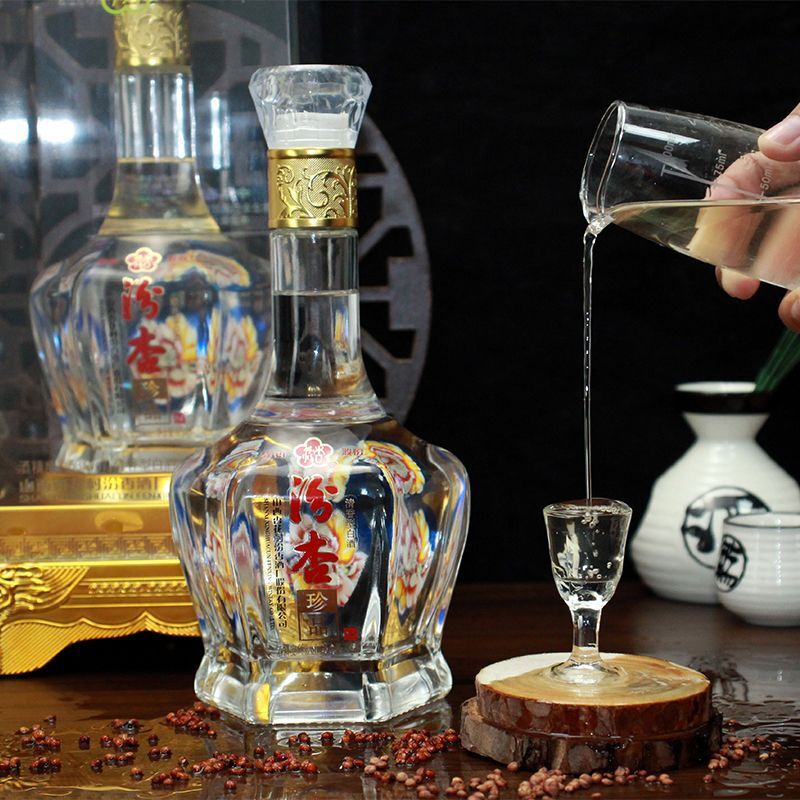 山西杏花村 汾杏牌酒珍品 53度475ml清香型白酒 一箱六瓶 团购