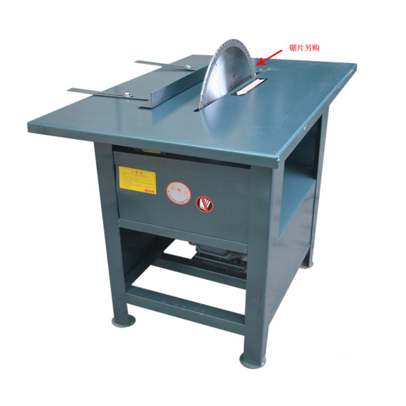 木工台锯重型加厚450型 3kw铜线电机封闭平板锯 锯板机圆盘锯机