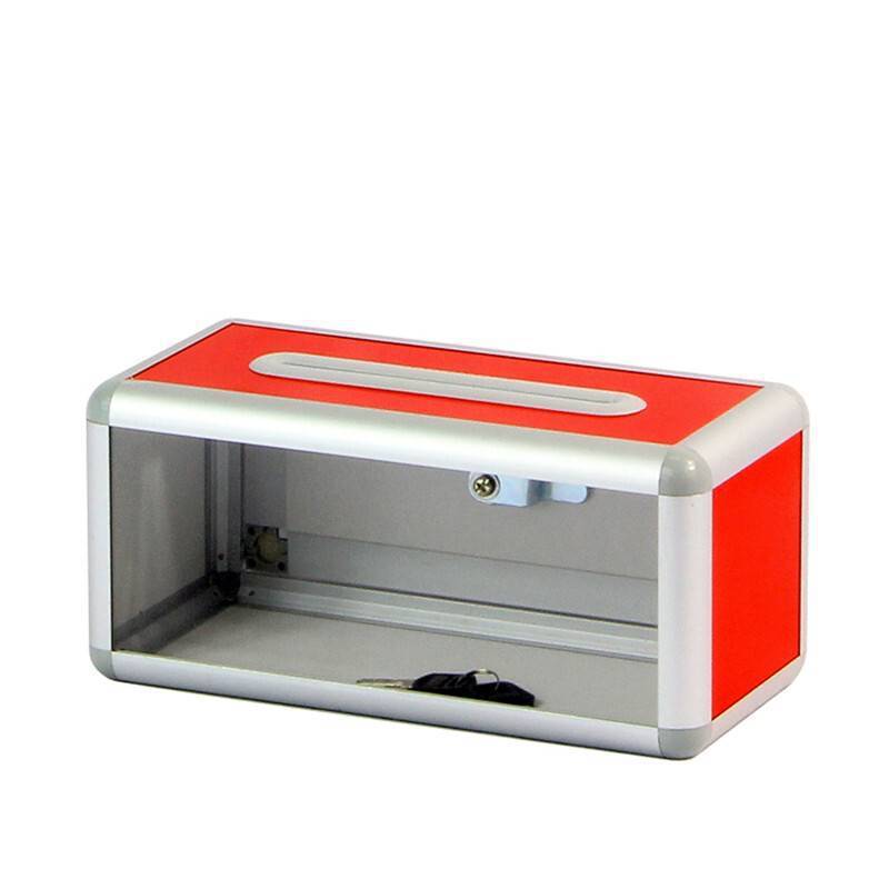 名片箱hr-512请赐名片盒513展会名片收纳箱514透明箱250*120*120