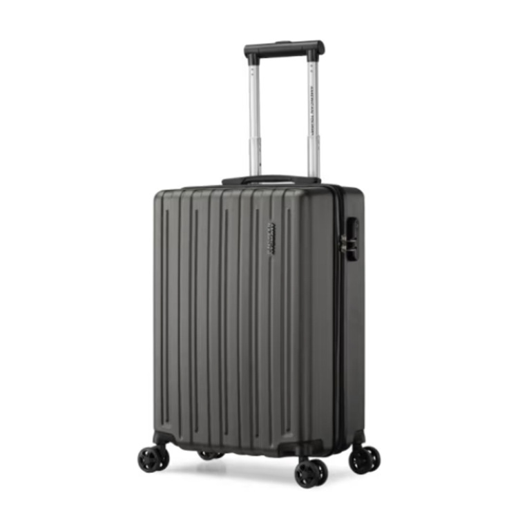 美旅拉杆箱 时尚商务耐磨防刮八轮行李箱男登机箱 tc8 炭灰色20寸
