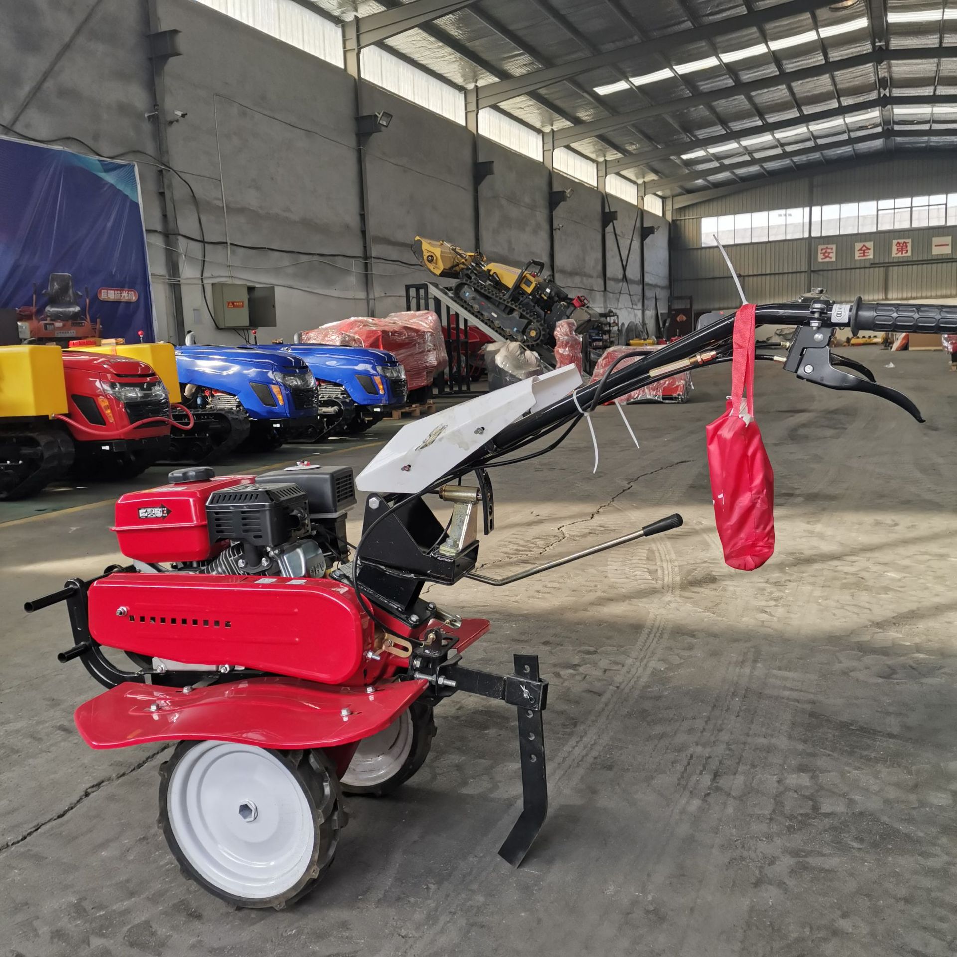 小型手扶果园微耕机 田园翻地机180型手推耕地机