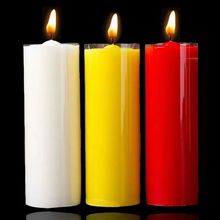 40小时特粗红白家用蜡烛停电耐烧照明应急蜡烛教堂供俸拜佛烛批发