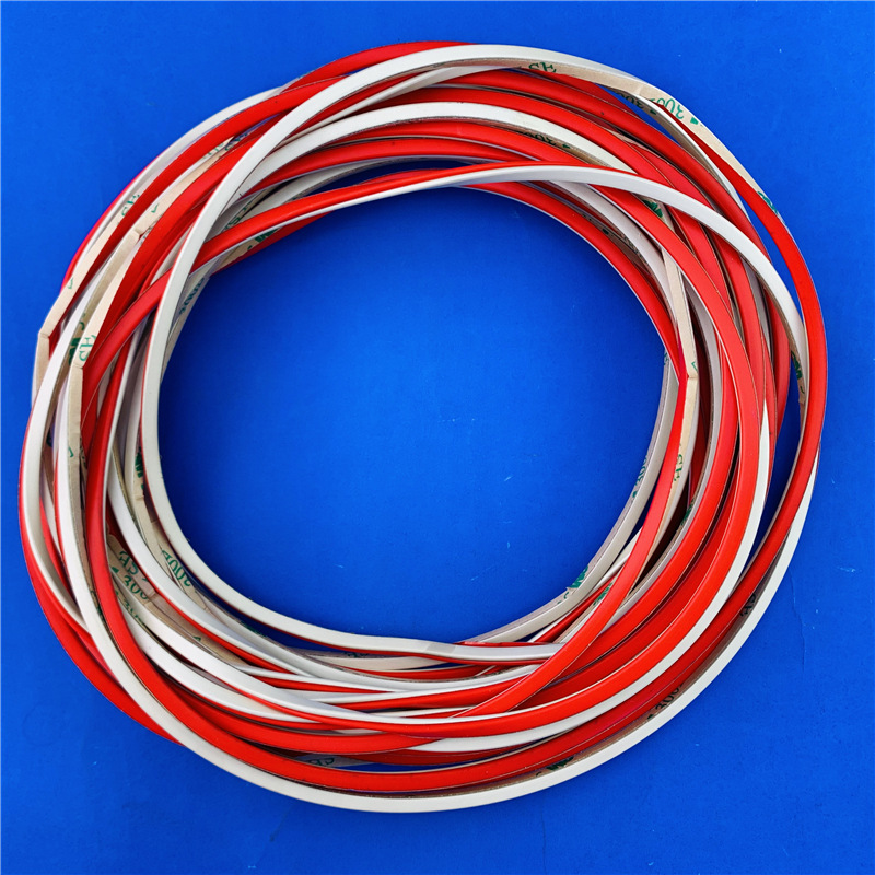 定制高频电磁屏蔽密封导电硅胶密封条镍碳屏蔽防水硅胶条防干扰