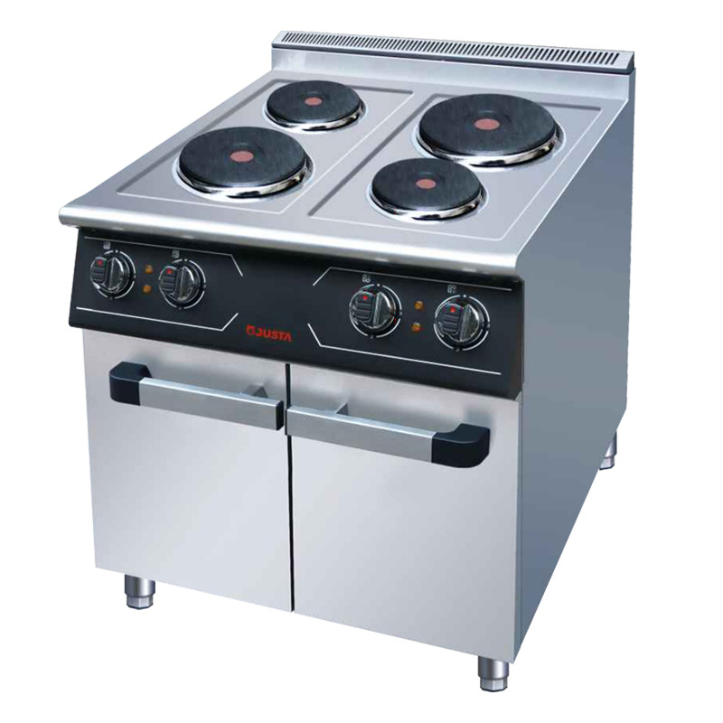 佳斯特v7-te-4四头电煮食炉连柜座(圆板)电煲仔炉电磁炉