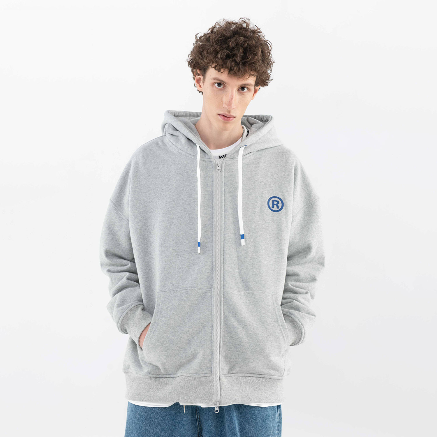 2023男士连帽卫衣韩版潮流男装秋衣上衣服宽松春秋季新款长袖外套