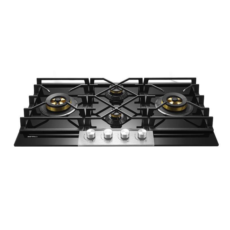 geyi/格亿 g924p 四眼煤气灶双灶家用嵌入式燃气灶液化气天然气灶