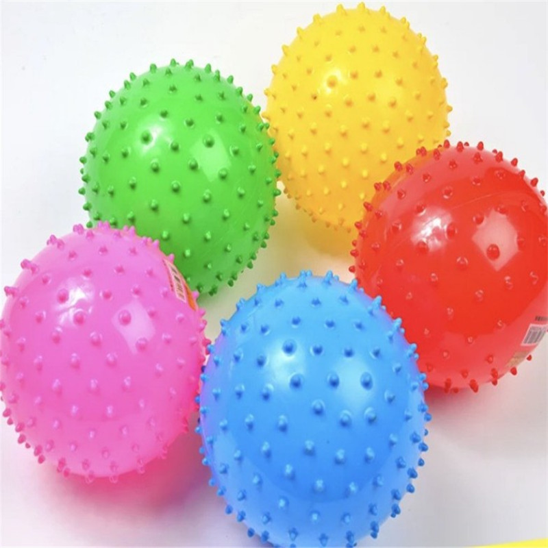 12cm Massage Ball Color Massage Ball Children's Ball 1 Yuan Store 2 Yuan Store Supply