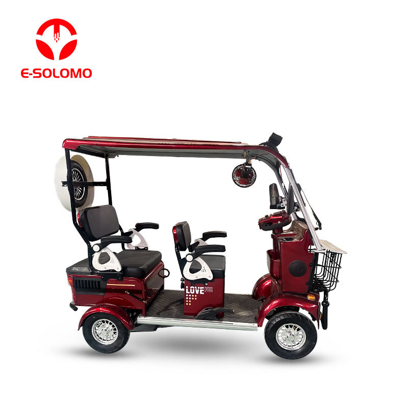 四轮电动篷车小型代步客车两用电瓶车出口电动车东南亚热销款式