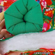新款东北大花袄宝宝手工棉衣套装婴儿冬季加厚花棉袄儿童棉服新年