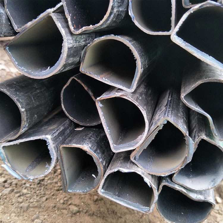 4.25成交0千克销售 d型管 镀锌带马蹄型管 半圆铁管 按需供应￥4.