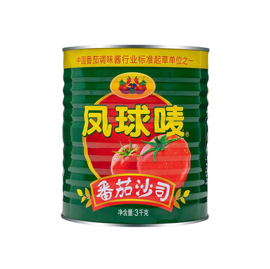 凤球唛番茄沙司3kg番茄汁番茄酱薯条酱汁披萨调味品