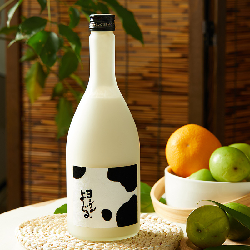 北冈浓郁酸奶酒720ml日本原装微醺果酒低度米酒女士生日甜酒洋酒