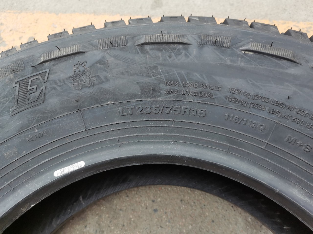 朝阳威狮轮胎lt235/75r15 加厚at越野sl369 长城赛弗赛骏风骏皮卡