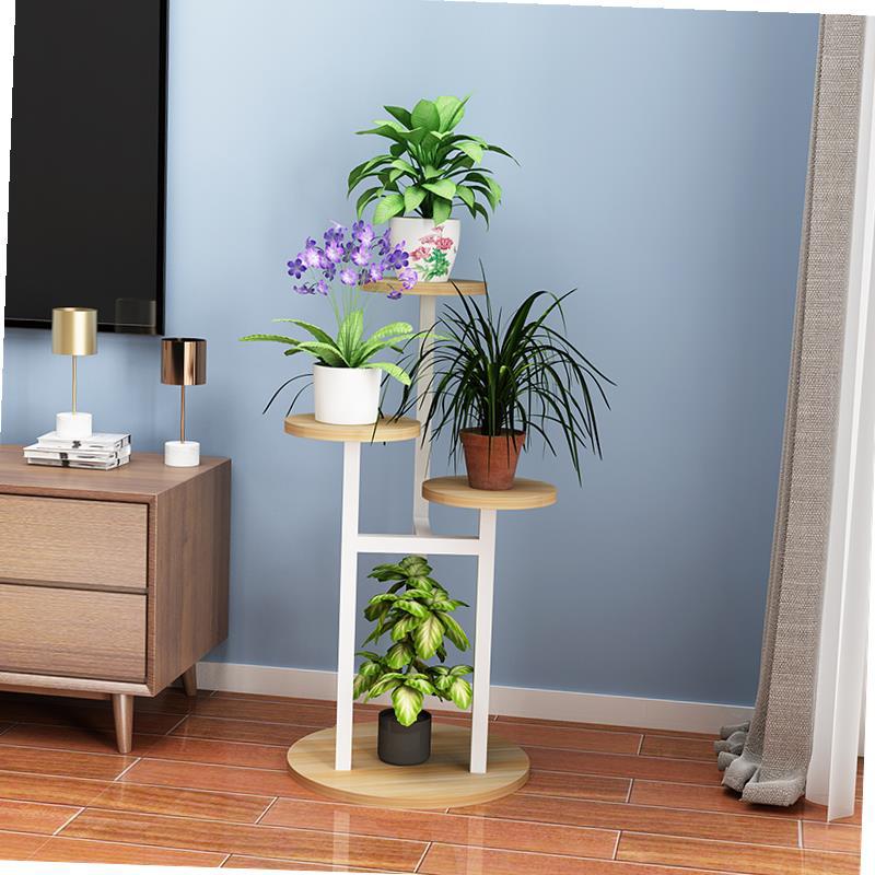 花架客厅电视柜旁室内花架子置物架特价省空间阳台绿萝花盆架客厅