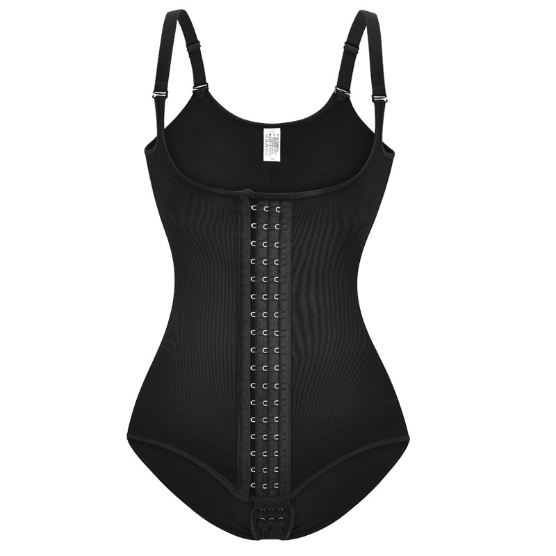 跨境新款欧美拉链塑身连体衣收腹裤美体衣束腹收腰连体背心-阿里巴巴