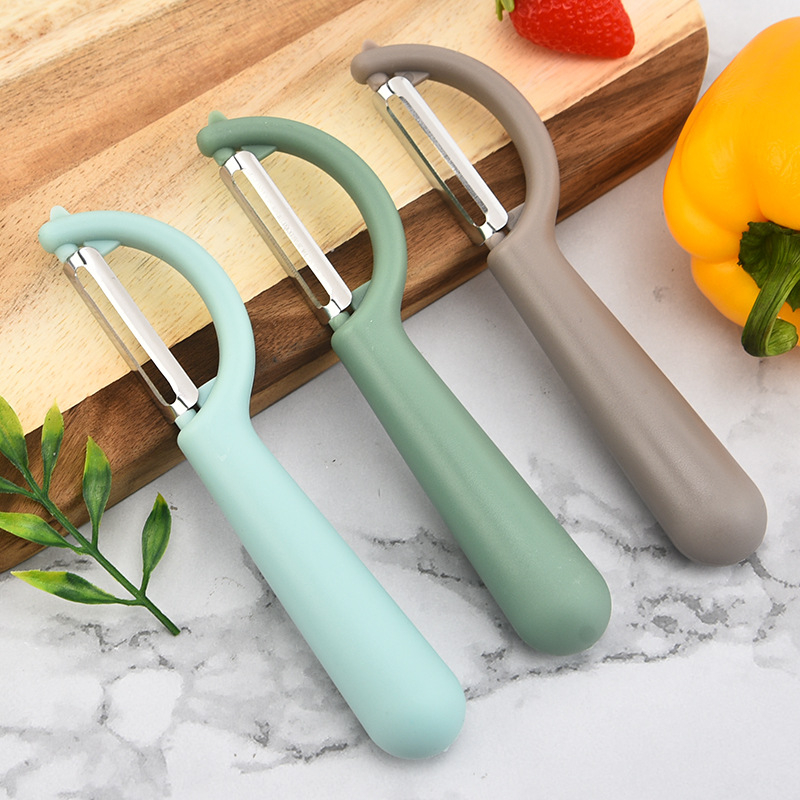 Beam Knife Wholesale Household Stainless Steel Peeler Paring Knife Plane Pineapple Knife Peeler Peeler Melon and Fruit Multi-Purpose Planer