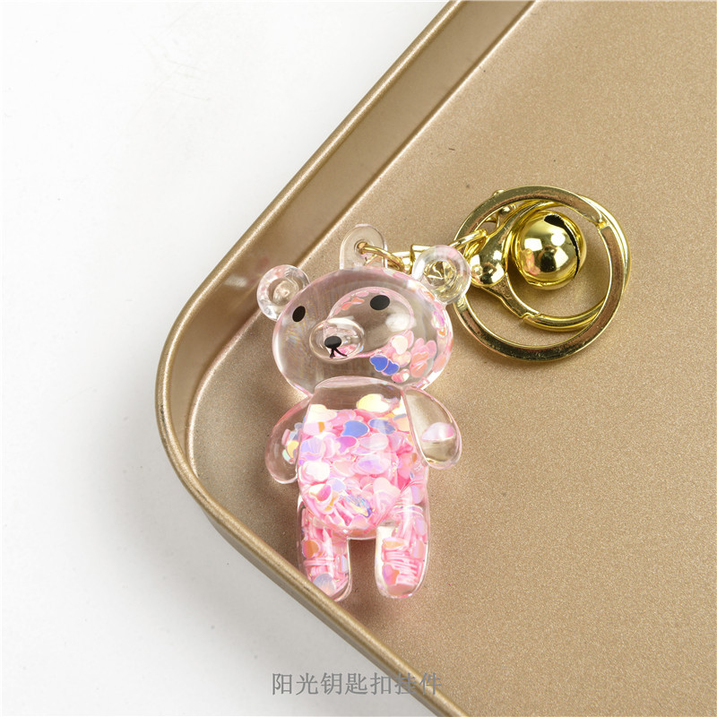 2022 Winter New Cartoon Pattern Keychain Internet Hot Bear Keychain