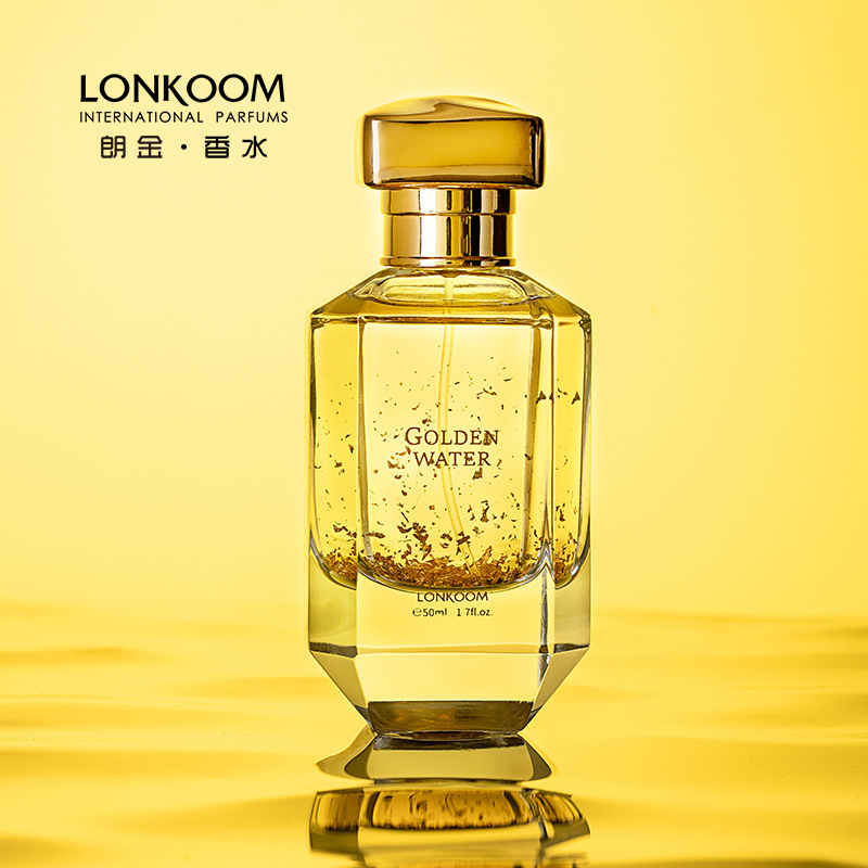 LONKOOM Golden Water Fragrance Floral and Fruity Light Perfume Real Me Natural Perfume for Women Wholesale One Piece Dropshipping Wholesale