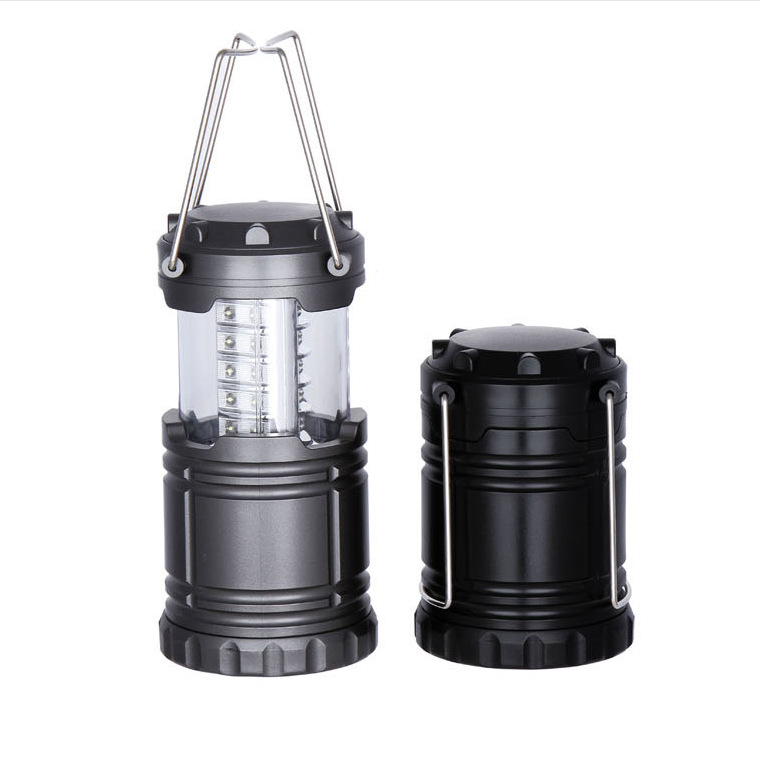 30led Stretch Camping Lamp Outdoor Super Bright Camp Tent Light Automatic Pull Small Lantern Camping Outdoor Camping Lantern