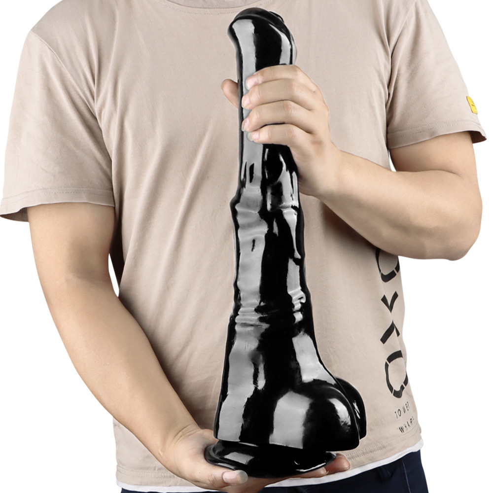 8cm马屌欧美款大种马另类动物超大阳具肛塞骨灰级玩家男用超粗长
