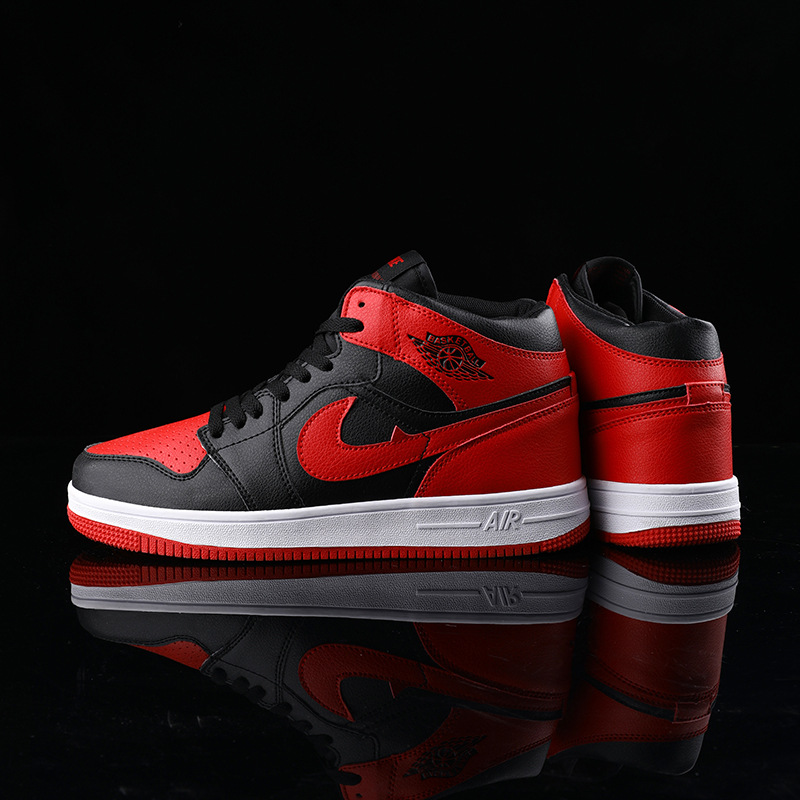 外贸男鞋aj1高帮潮a篮球鞋情侣莆田工厂批发休闲运动潮鞋空军一号