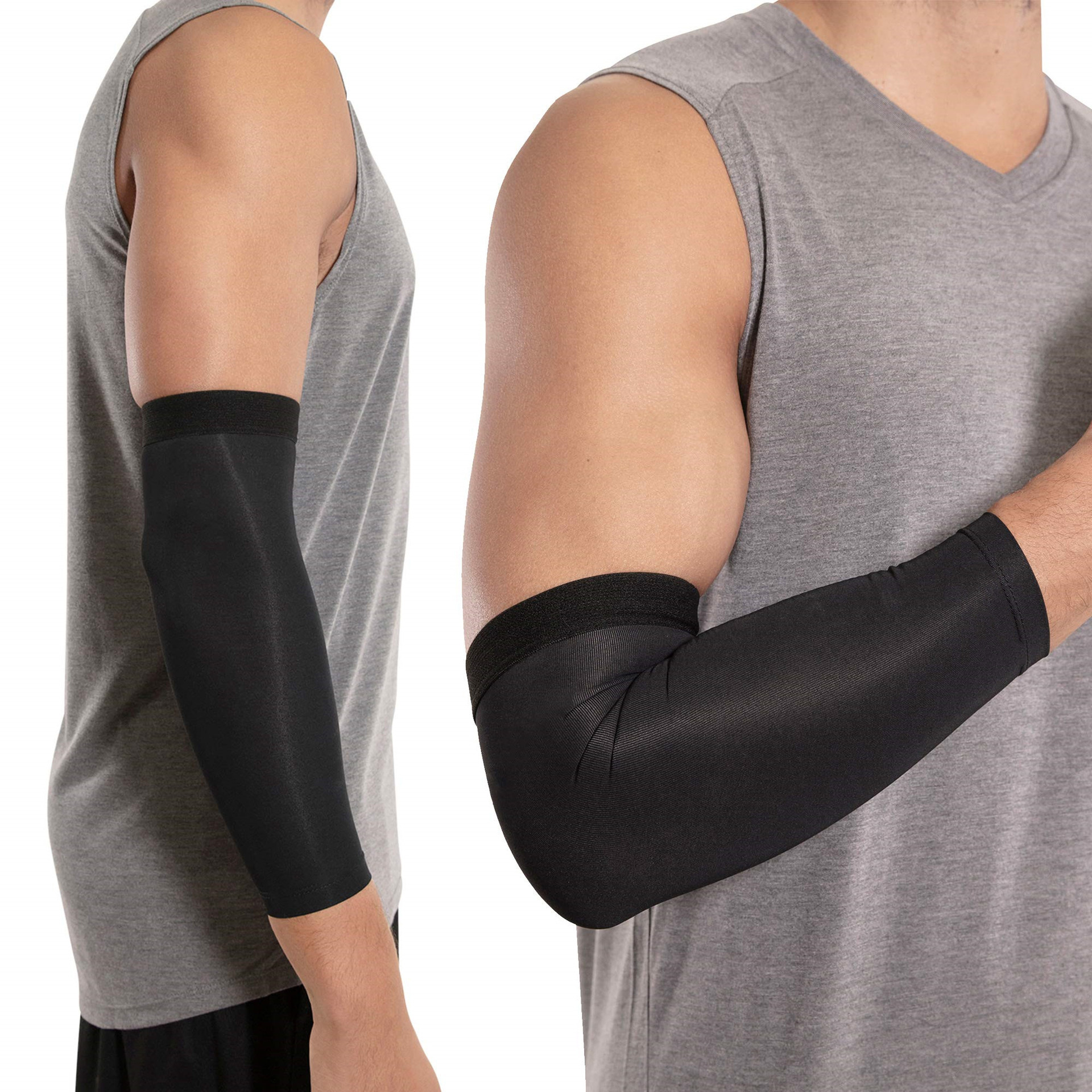 跨境篮球护臂护肘护腕运动护具男女透气防晒骑行钓鱼登山跑步袖套