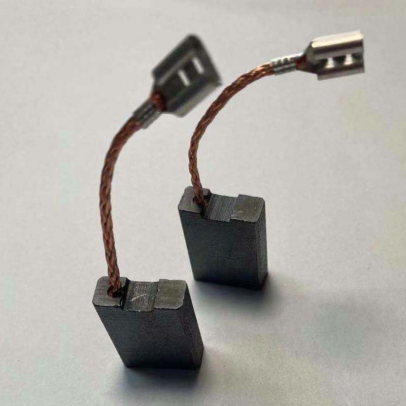 批发日立180角磨机160水钻带线碳刷 12寸电圆锯配件电刷碳刷