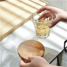 日式木质隔热相思木杯垫垫防烫实木茶杯创意马克杯功夫茶杯子垫托