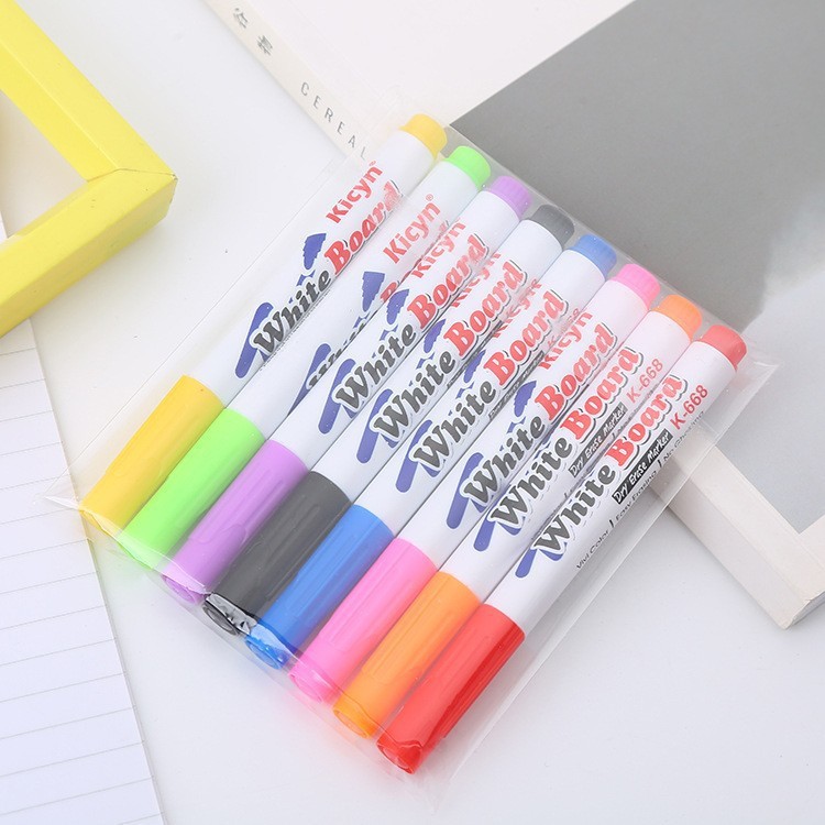 Water Painting Children's Color Floating Pen Children's Magic Water Magnetic Levitation Pen Erasable Whiteboard Marker Floating Pen Wholesale