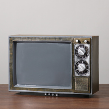 复古摆件大哥大拍照道具电视机留声机收音机模型老物件装饰品摆件