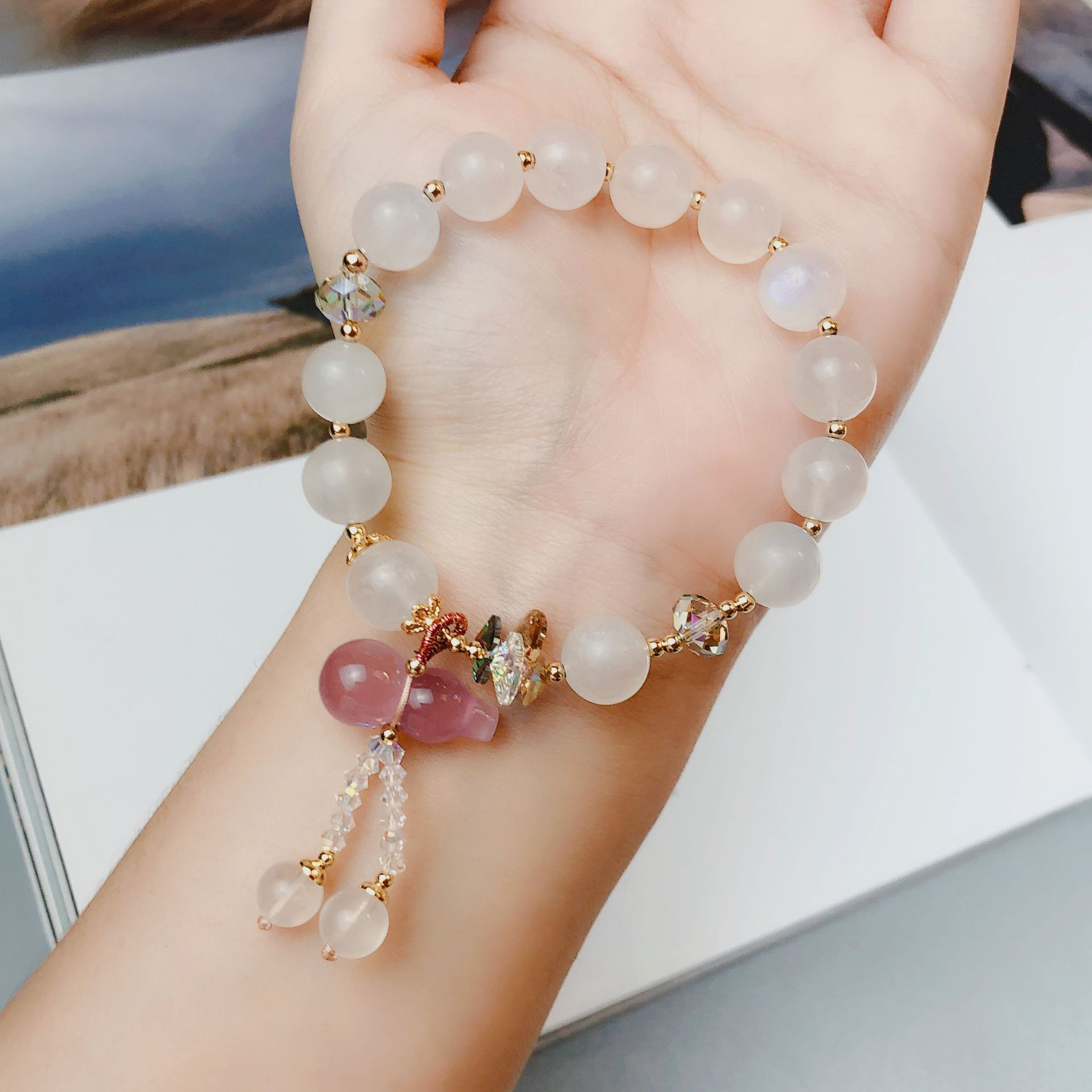 玉髓玉髓手链图片