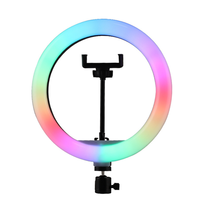 Customized 12-Inch Rgb Colorful Ring Fill Light 32cm Fill Light 12-Inch Beauty Light Beauty Live Fill Light