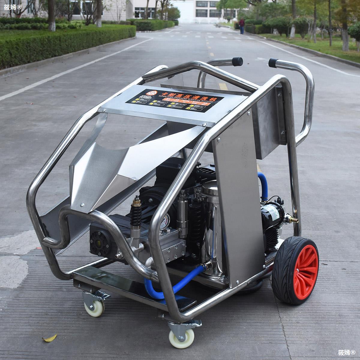 500公斤工业级380v超高压清洗机水枪水泵商用洗车机喷砂除漆除锈