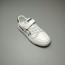 哈菲兔秋季新款小白鞋学生运动小板鞋超纤皮童板鞋