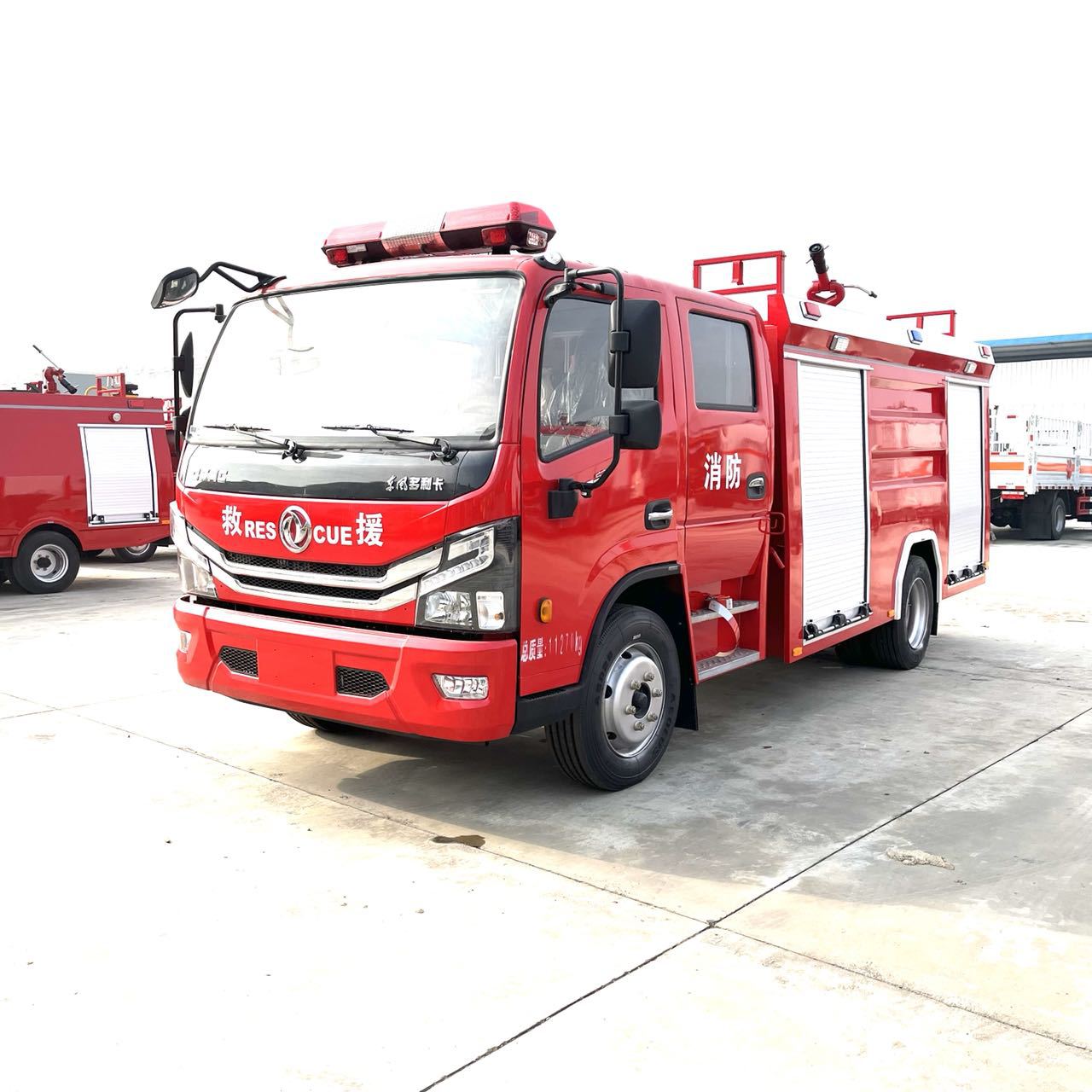 国六5吨东风水罐消防车江特牌jdf5110gxfsg50e6型水罐消防车