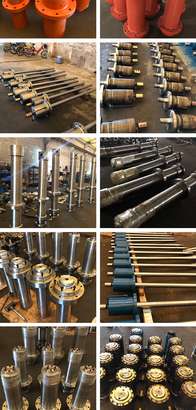 液压油缸缸径180行程90杆子150液压油压冲床油缸组成非标定制