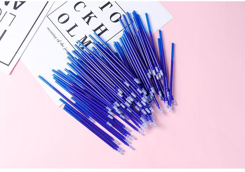 小学生可擦笔芯中性笔替芯摩易擦笔芯蓝晶黑色0.5魔力可擦替芯