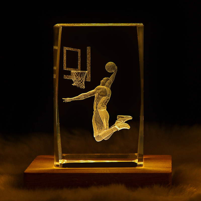 Luminous NBA Kobe Curry Hand Office Small Night Lamp Graduation Season Gift L for Boyfriend Girlfriends Classmate Birthday Gift