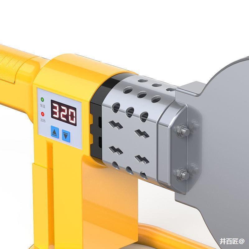 德国威猛热熔器ppr水管加热器大功率热容热熔机pe110对接器焊接器