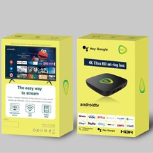 外贸机顶盒安卓电视机顶盒4K高清网络播放器BT ATV TVBOX 机顶盒