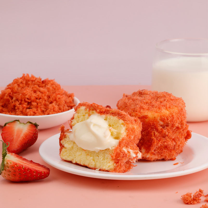 肉松小贝网红爆浆海苔批发零食脏脏贝面包奶酪包蛋糕小吃休闲食品