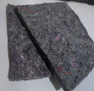 汽车内饰无纺布隔热阻燃隔音烟灰色汽车内饰顶棚布针刺再生棉毡