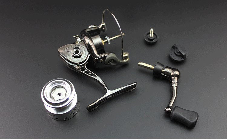 威和1代100#冰钓轮鱼线轮迷你微物纺车轮 锌合金小纺车轮渔具