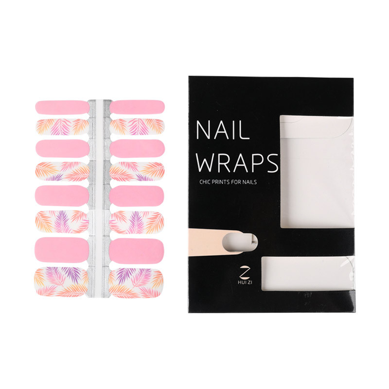 Nail Stickers Wholesale Solid Color Nail Stickers Full Stickers Mixed Batch Korean Nail Stickers Wholesale Nail Stickers Factory Wholesale