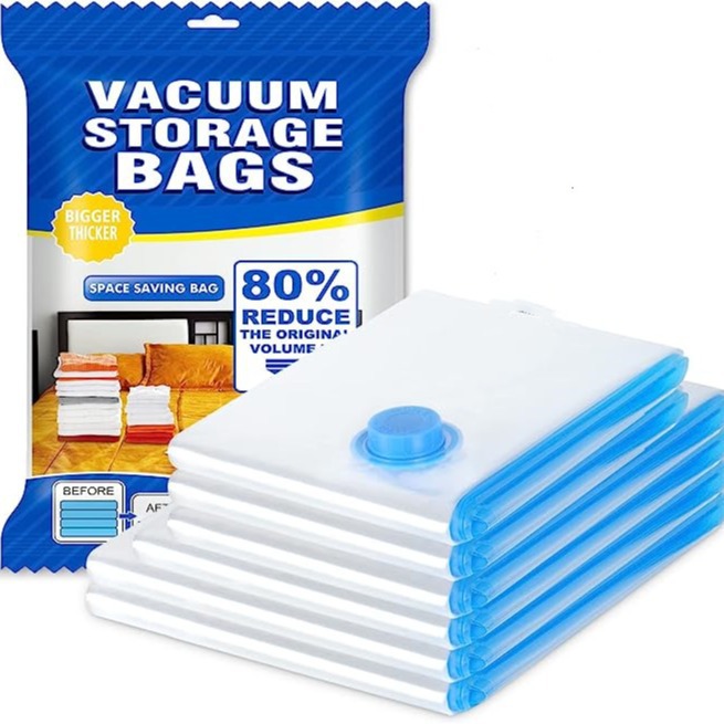 Vacuum Compression Bag Suction Storage Bag Clothes Cotton Quilt Special Clothing down Jacket Vacuum Storage Bag