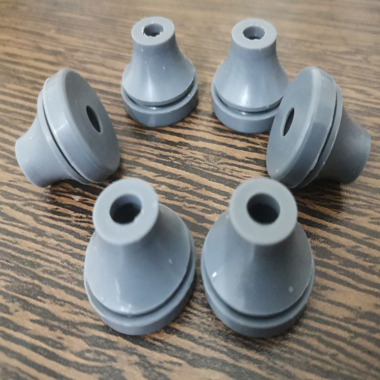 锥形护线套过线圈硅胶及橡胶过线套卡槽电线保护套卡扣单面护线圈