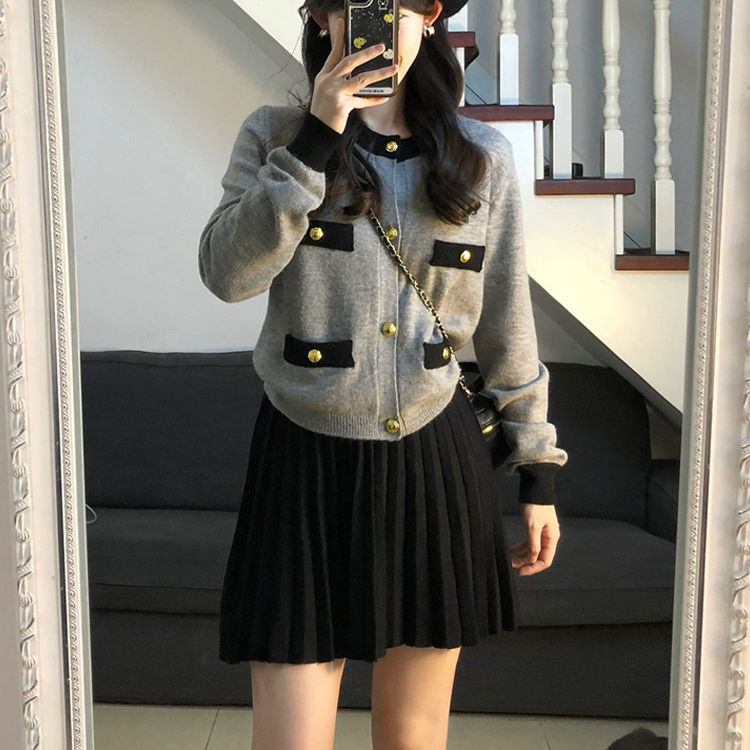 2193新中式国风套装秋冬搭配一整套时尚高级感云肩黑色裙子时尚秋季