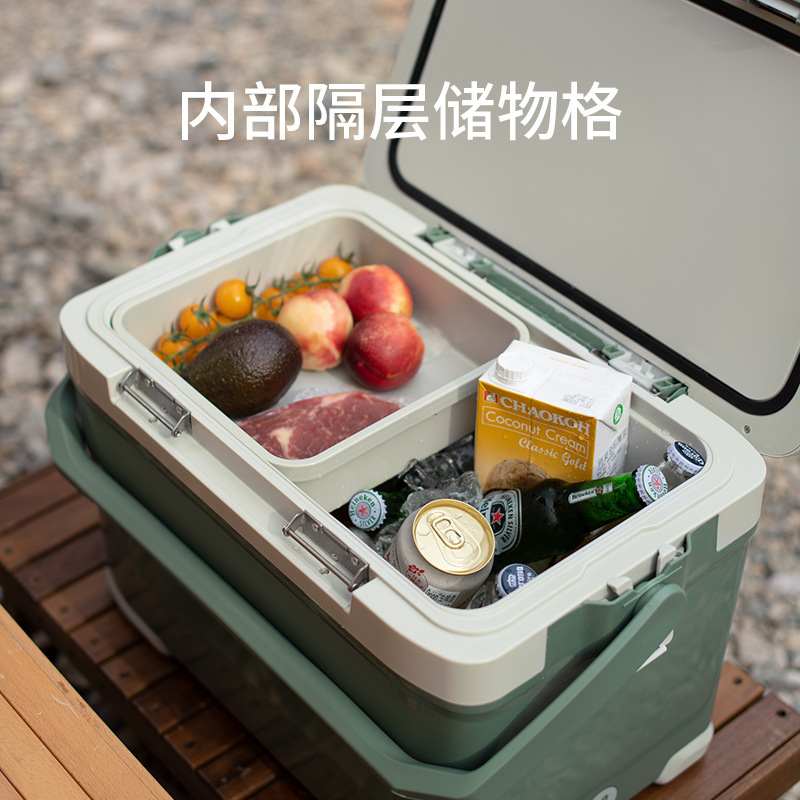 Naturehike Lingyu Portable Incubator Cold Box Camping Food Preservation Box Car Ice Bucket 30L