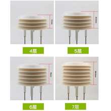 气象站百叶箱扬尘监测百叶盒光照二氧化碳温湿度pm2.5风速传感器